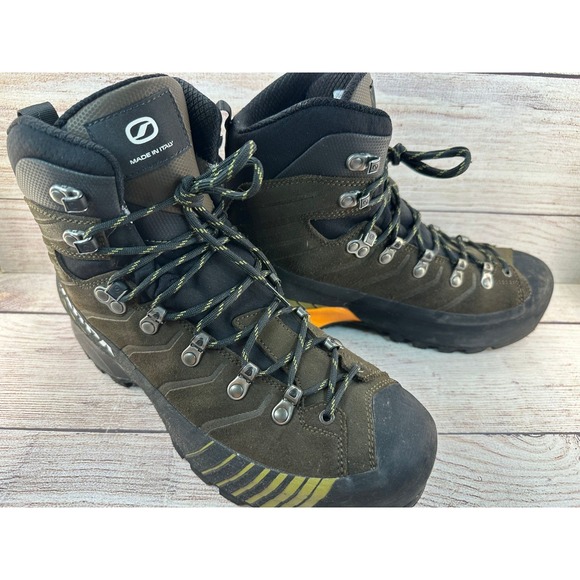 Scarpa Ribelle HD Hiking Boots Mens Size 10 Cocoa/Moss Outdoor 71088-250 *CLEAN* - Picture 1 of 11